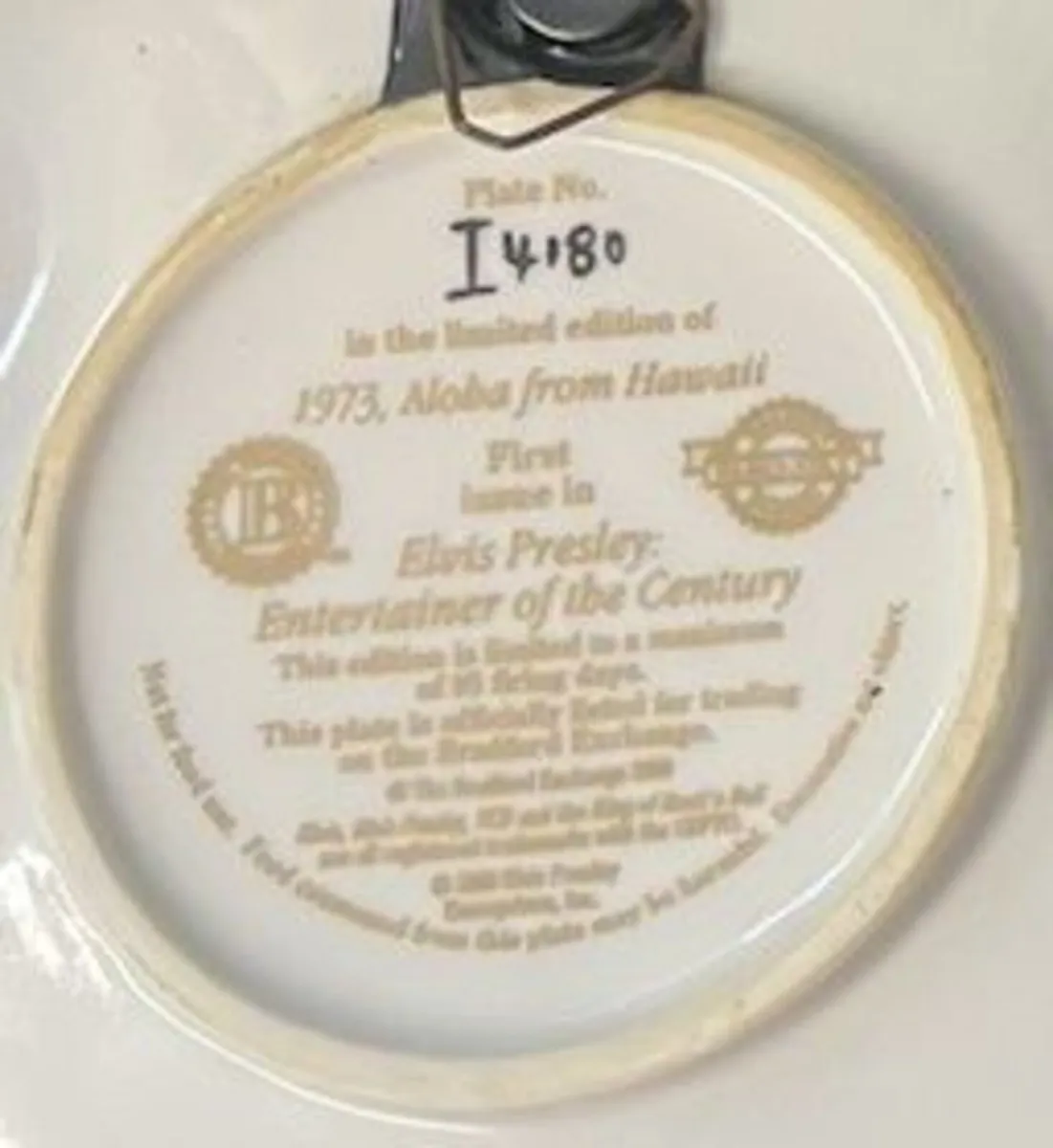 Elvis Presley Guitar Shaped Wall Plate - Image 4