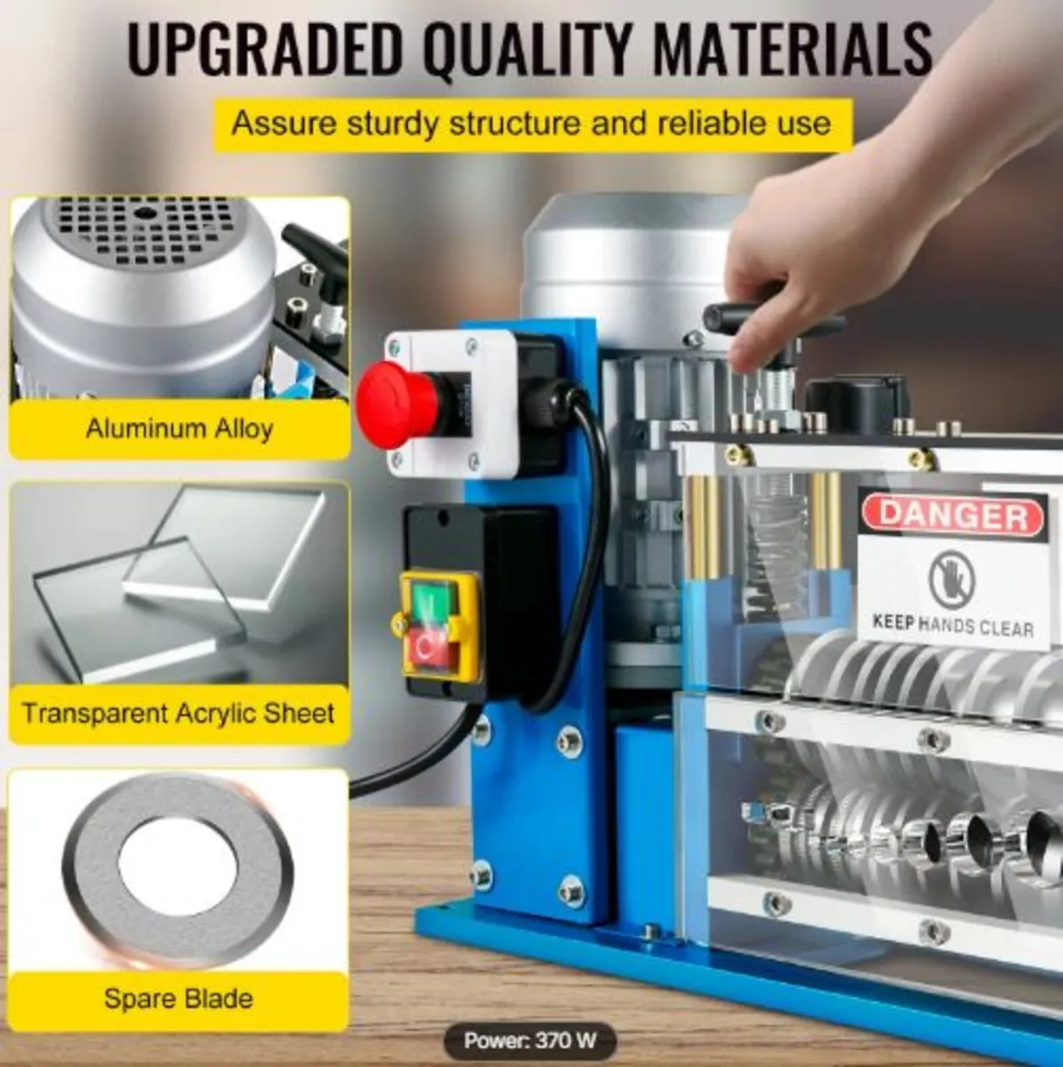 Electric Wire Stripping Machine,1.5-38mm Automatic - Image 3