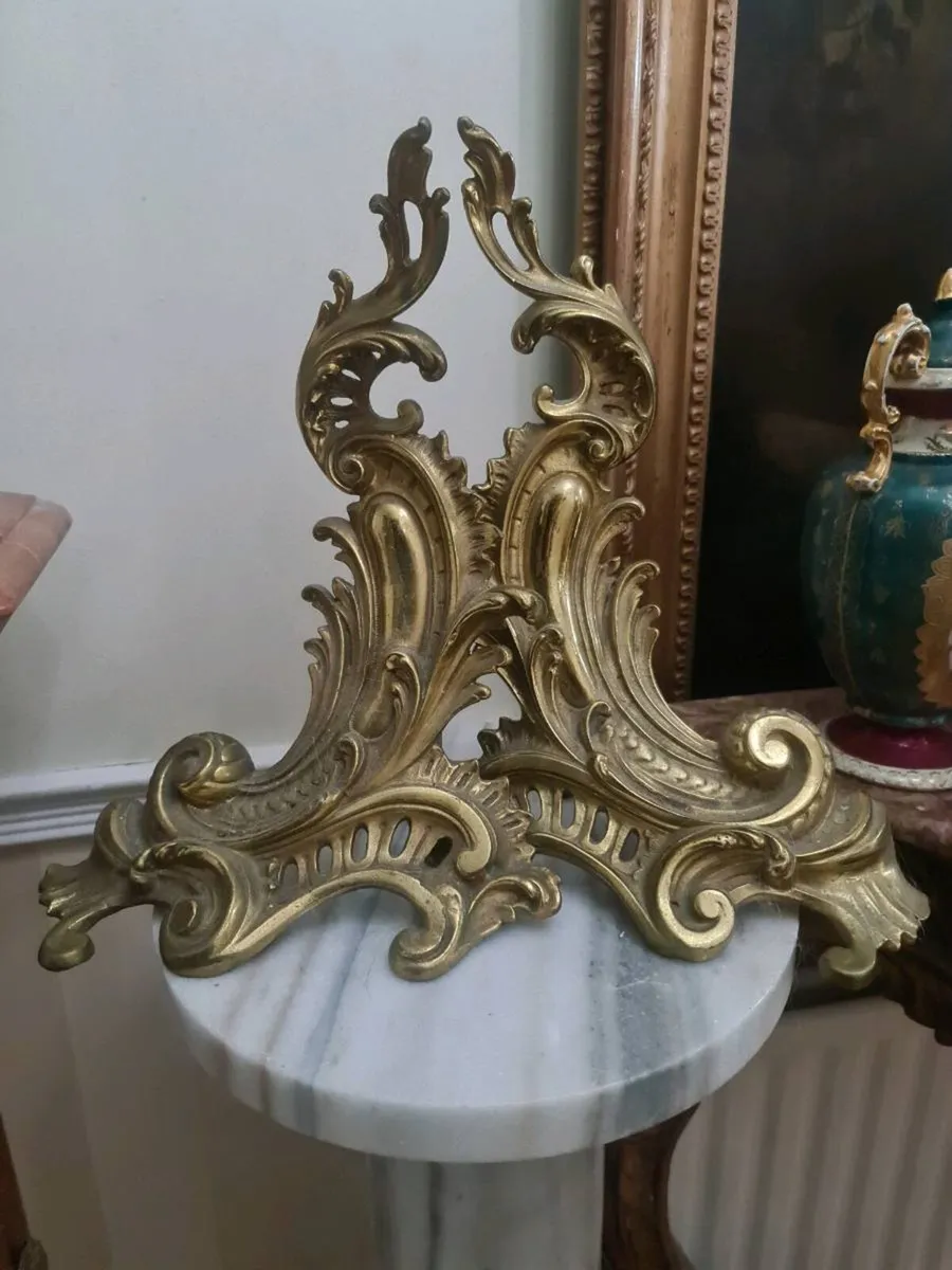Brass fire ends - Image 1