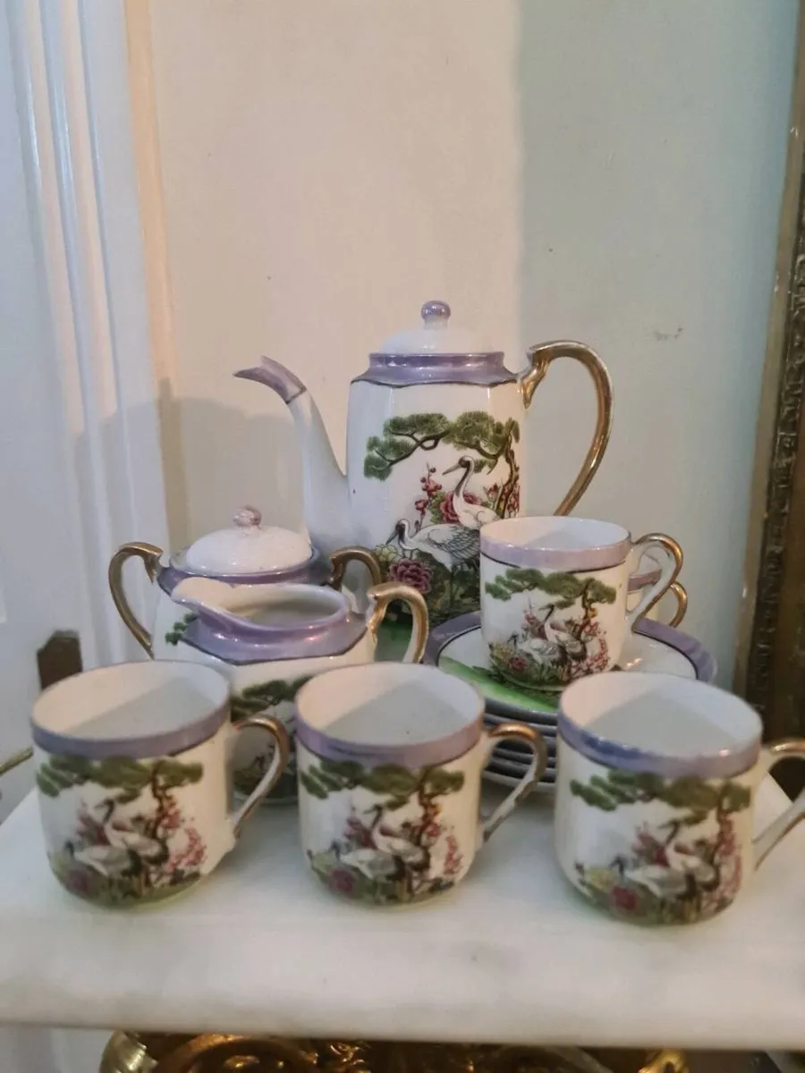 Vintage japanese teaset - Image 1