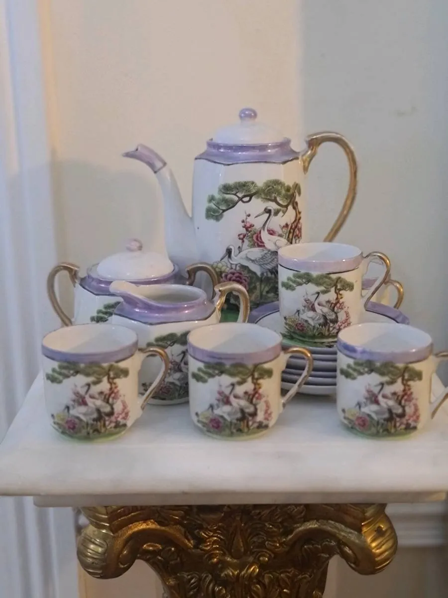 Vintage japanese teaset - Image 3