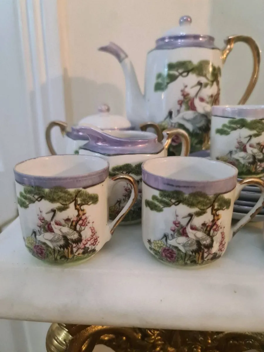 Vintage japanese teaset - Image 4