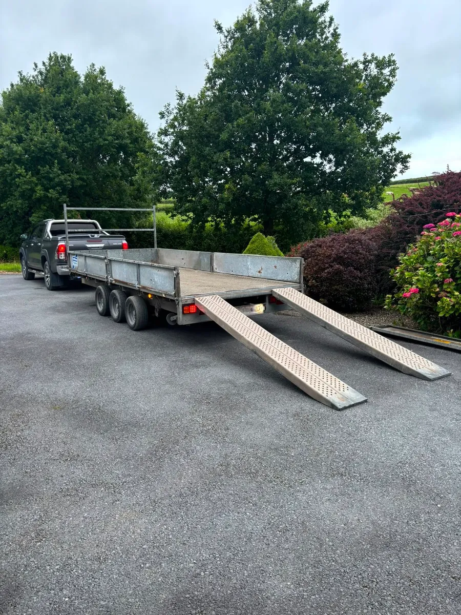 16x6”6 ifor Williams tri axle dropside trailer - Image 3