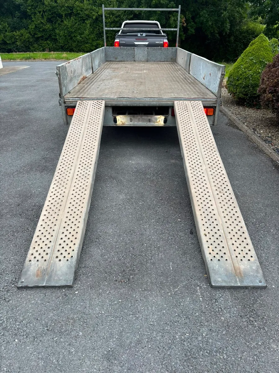 16x6”6 ifor Williams tri axle dropside trailer - Image 4