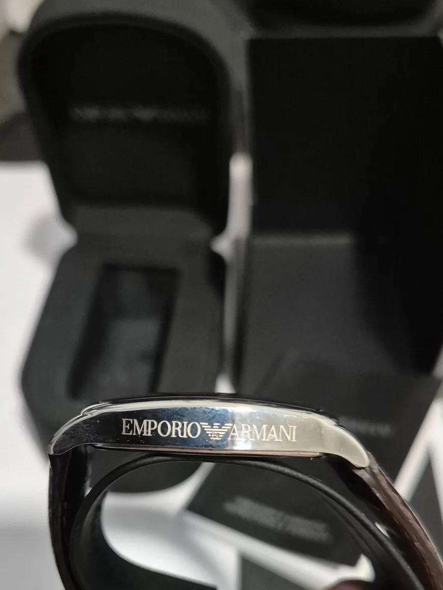 Emporio Armani AR0411 Men's Watch, Box & Booklet - Image 2
