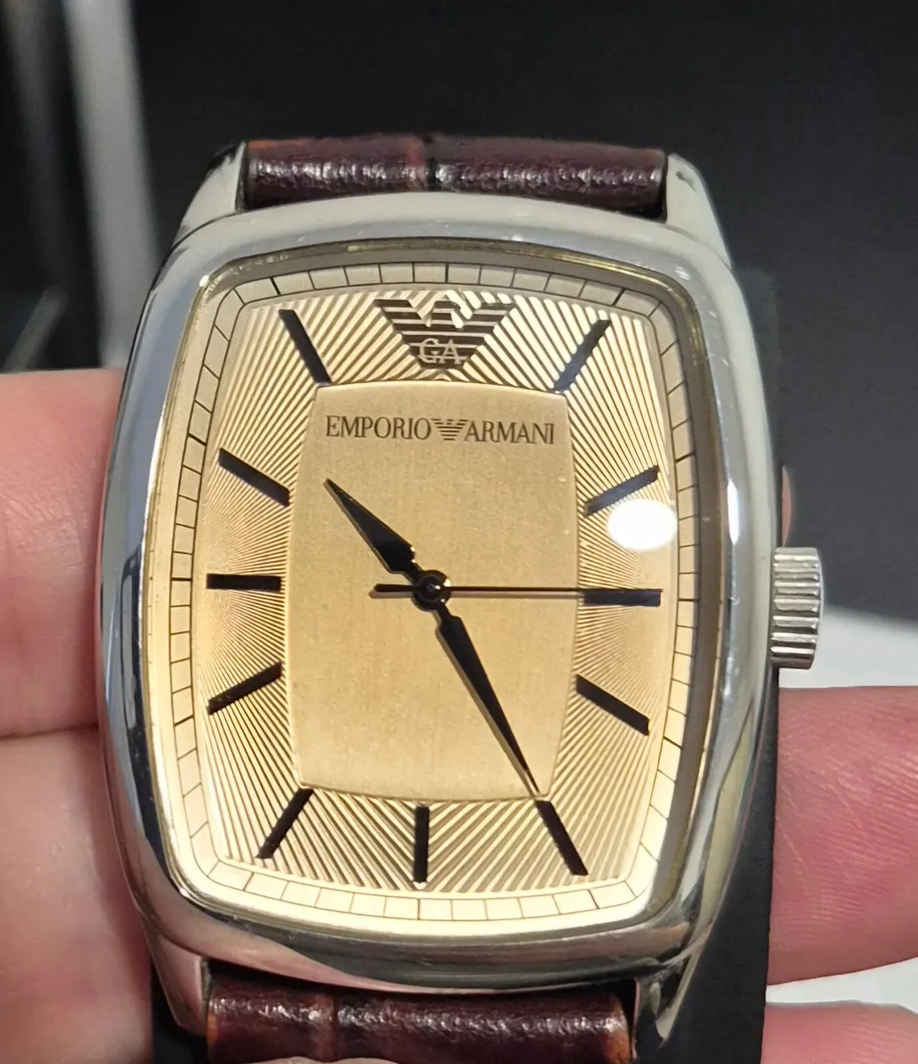 Emporio Armani AR0411 Men's Watch, Box & Booklet - Image 3