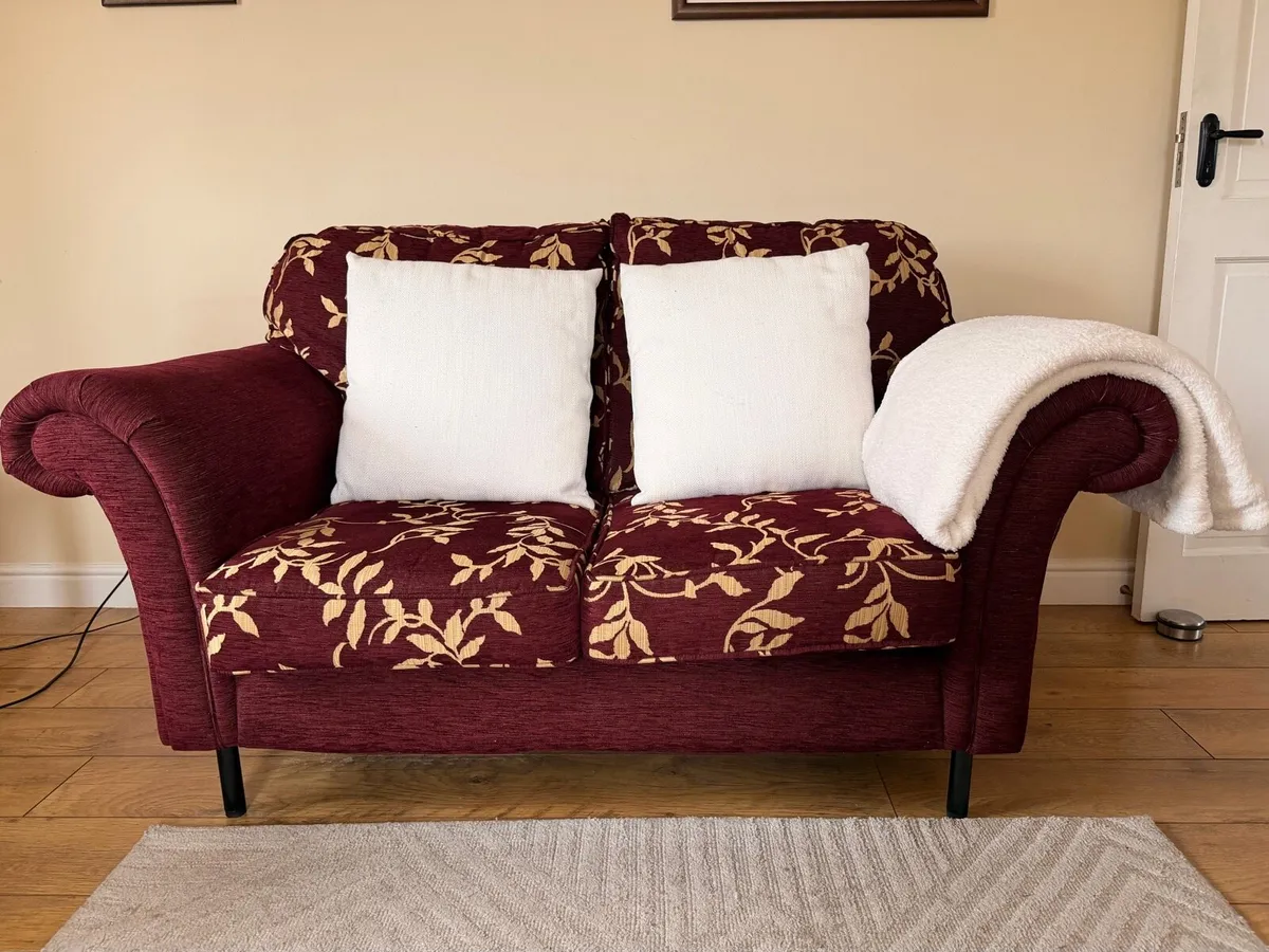 Pair of Matching 2-Seater Couches - Image 1