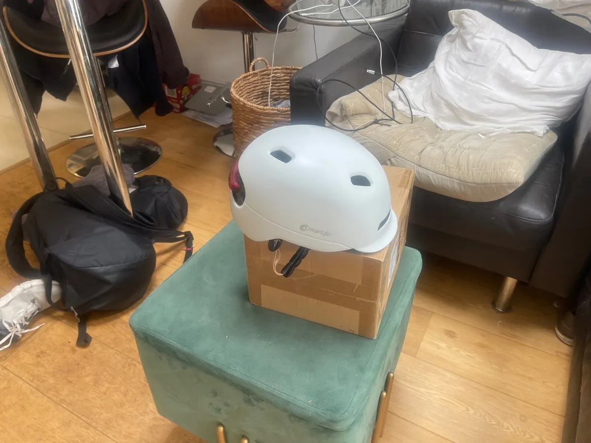 Scooter Helmet Adult with rechargable light - Image 2