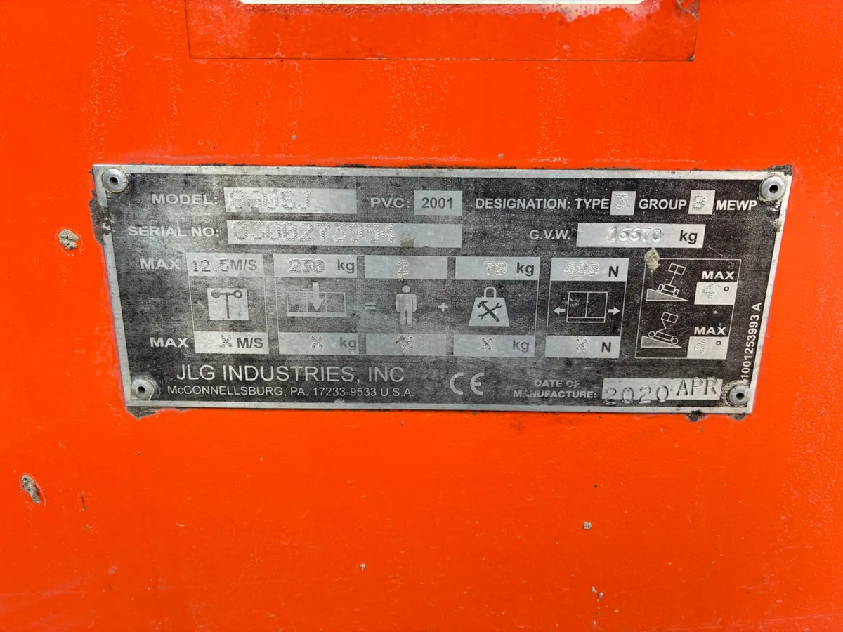 2020 jlg 860 - Image 2