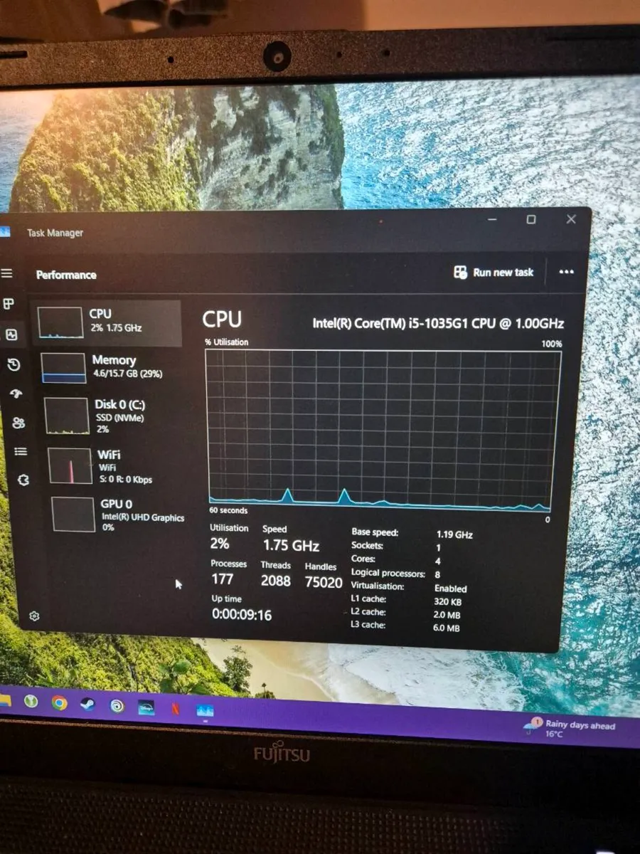 Fujitsu LifeBook A3510 Laptop - Image 2