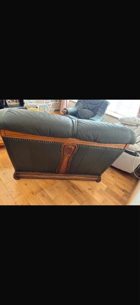3+2+1 Real Leather Suite of furniture Excellent - Image 4