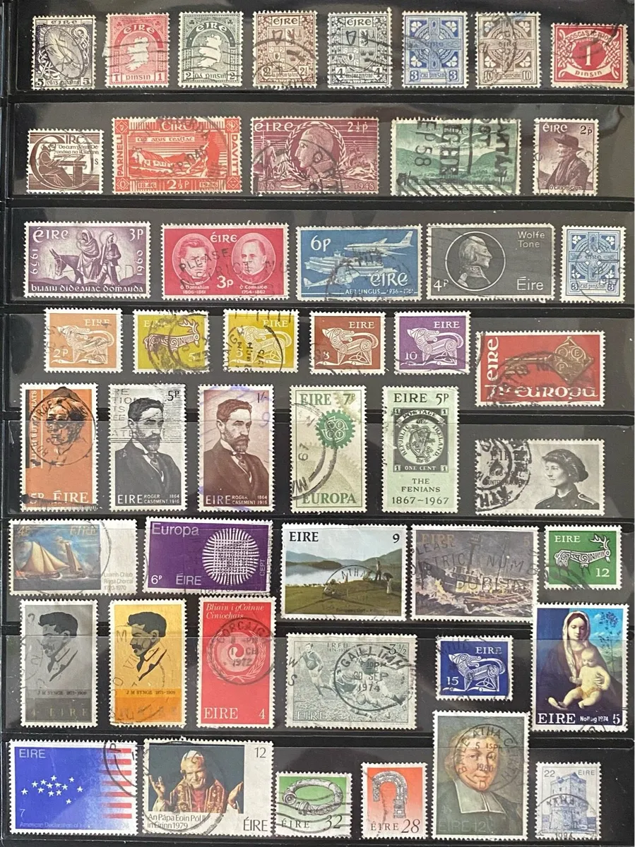 Ireland stamp lot - Image 1