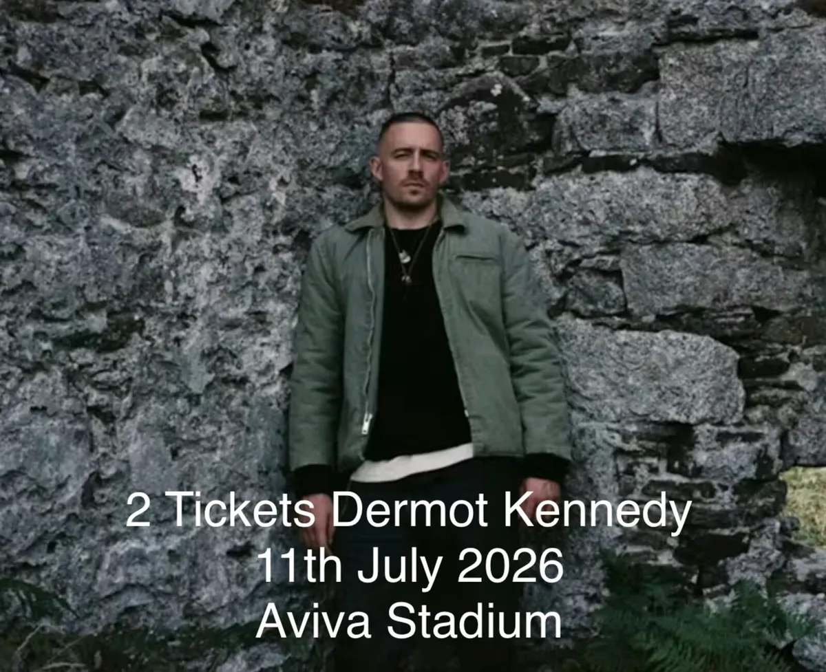 Dermot Kennedy 2 tickets 11th July 2026