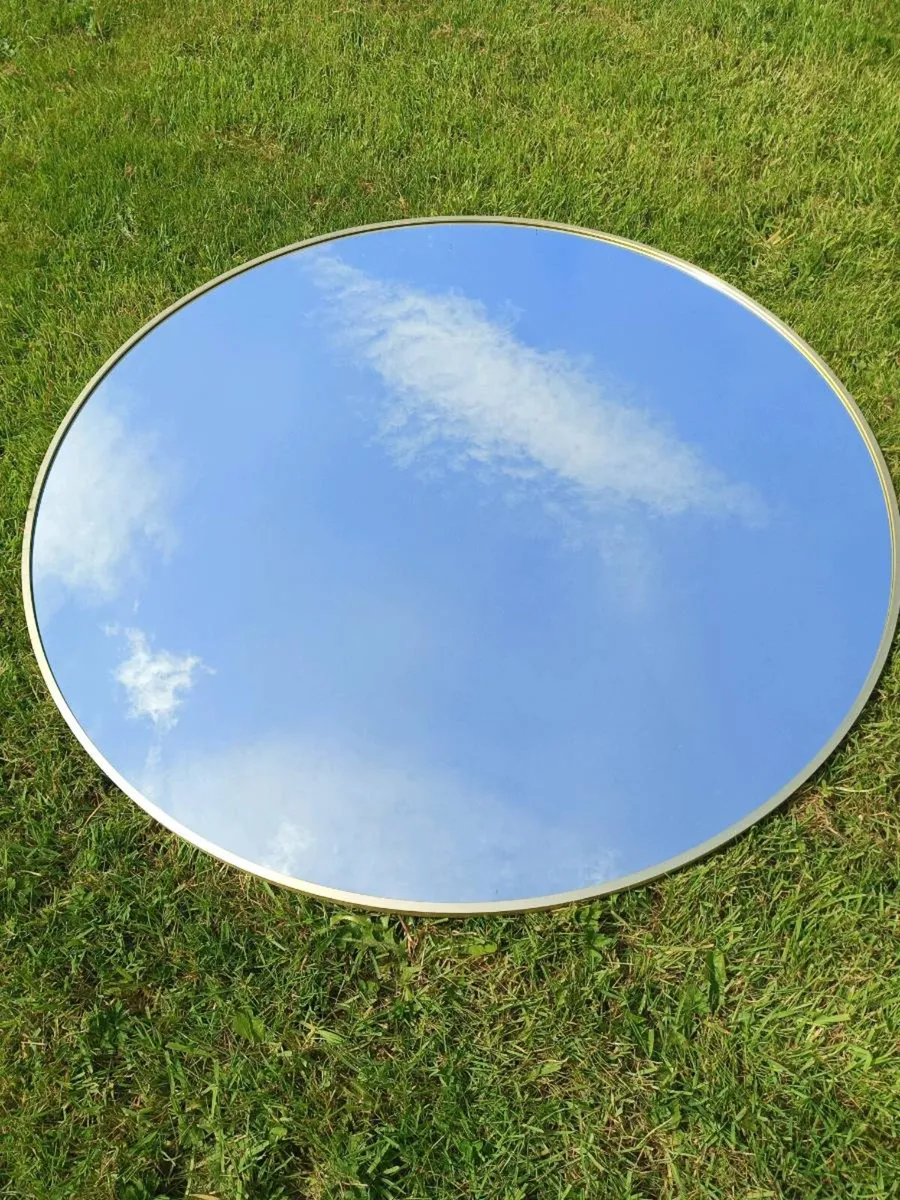 Gold framed mirrors - Image 1