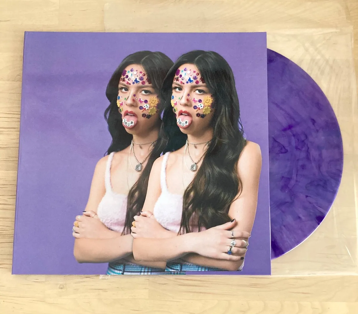 Olivia Rodrigo Sour Ltd Ed Anniversary Vinyl New - Image 1
