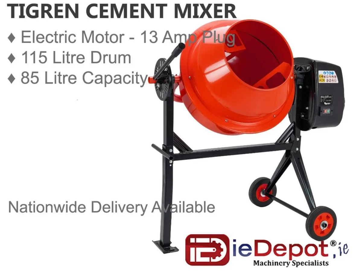 Electric Cement Mixer - Image 3