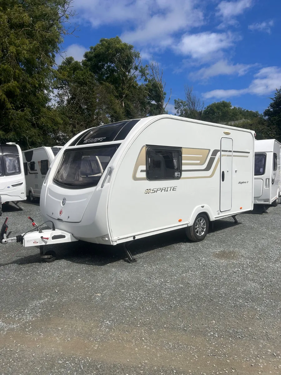 2 berth Swift sprite caravan - Image 1