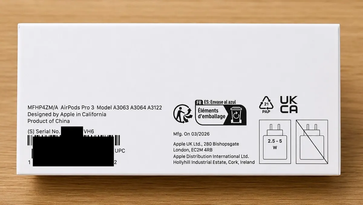 Apple AirPods Pro 3 – Sealed Box / Brand New - Image 3