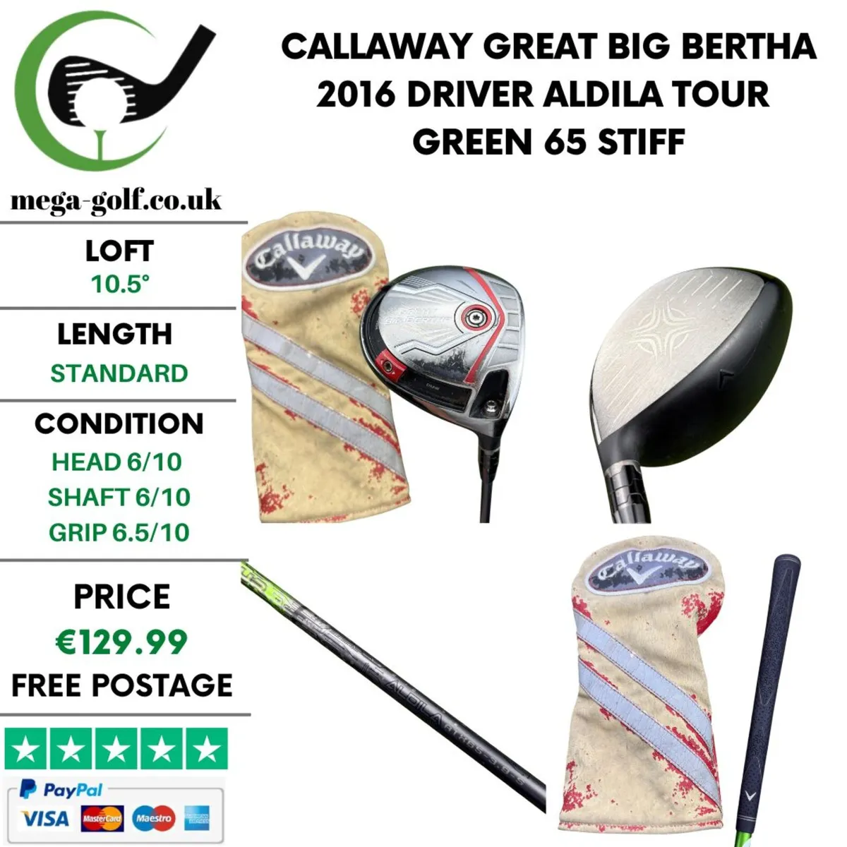 Callaway Great Big Bertha 2016 Driver / 10.5° - Image 1