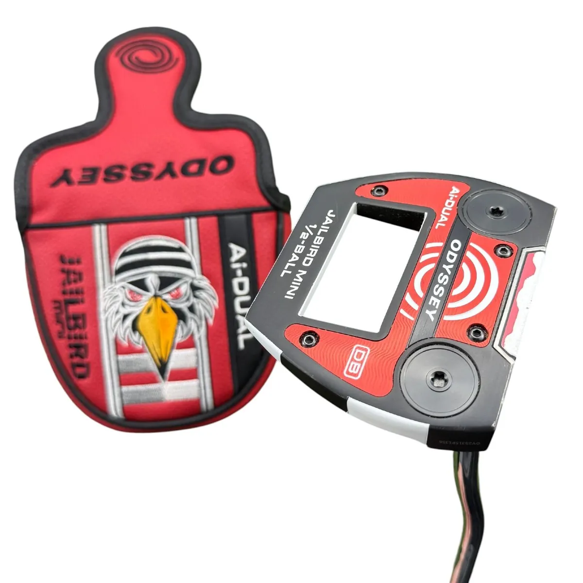 Odyssey Ai-Dual Jailbird Mini 1/2-Ball DB Putter - Image 2