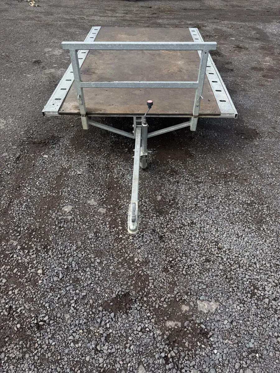 Atv quad farm bog off road hay flat trailer 10x6 - Image 2