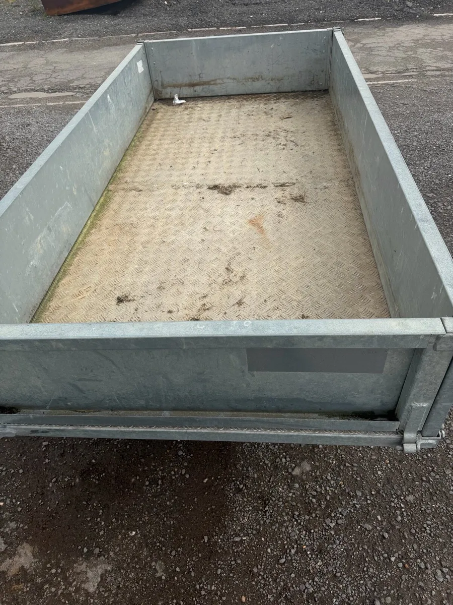 Tipping atv quad farm bog hay farming trailer 4x8 - Image 2