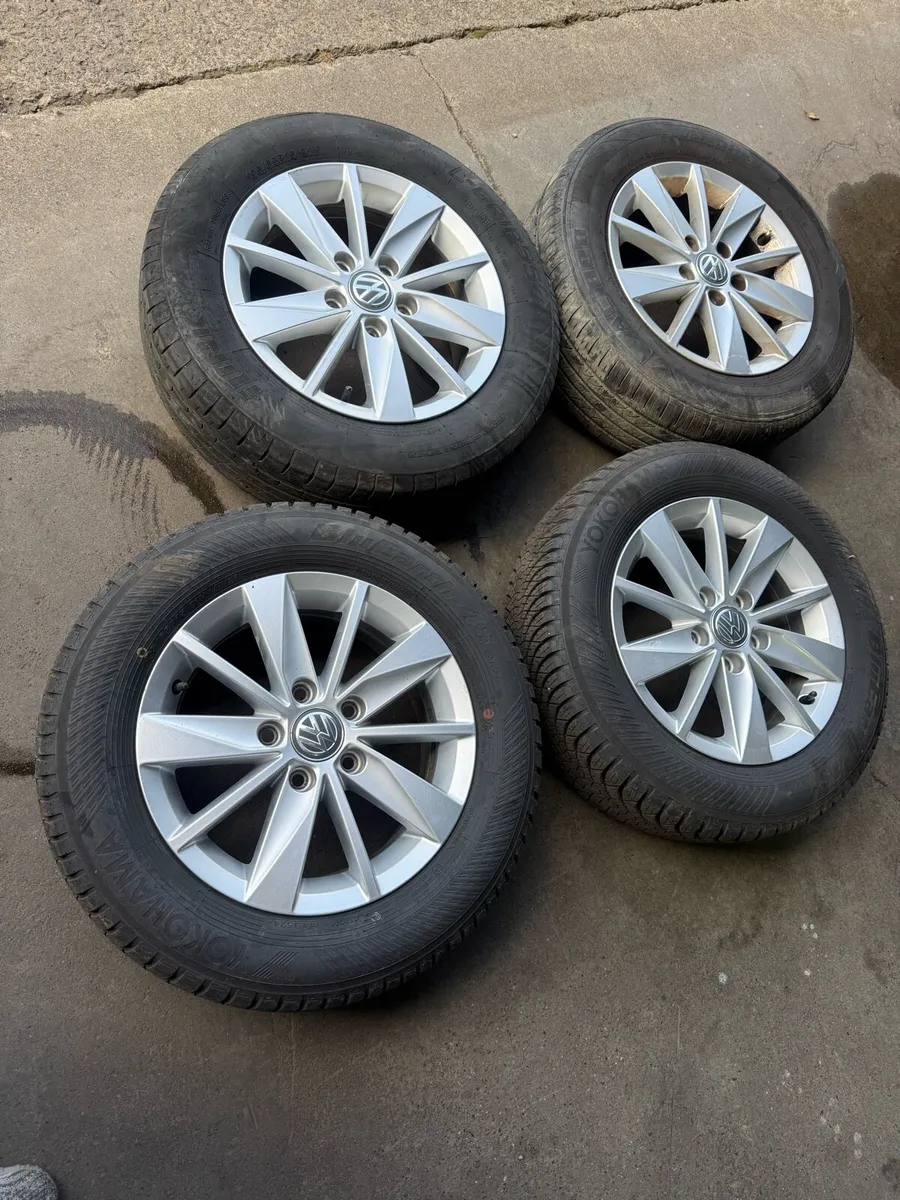 VW set of alloys 5x112 - Image 1