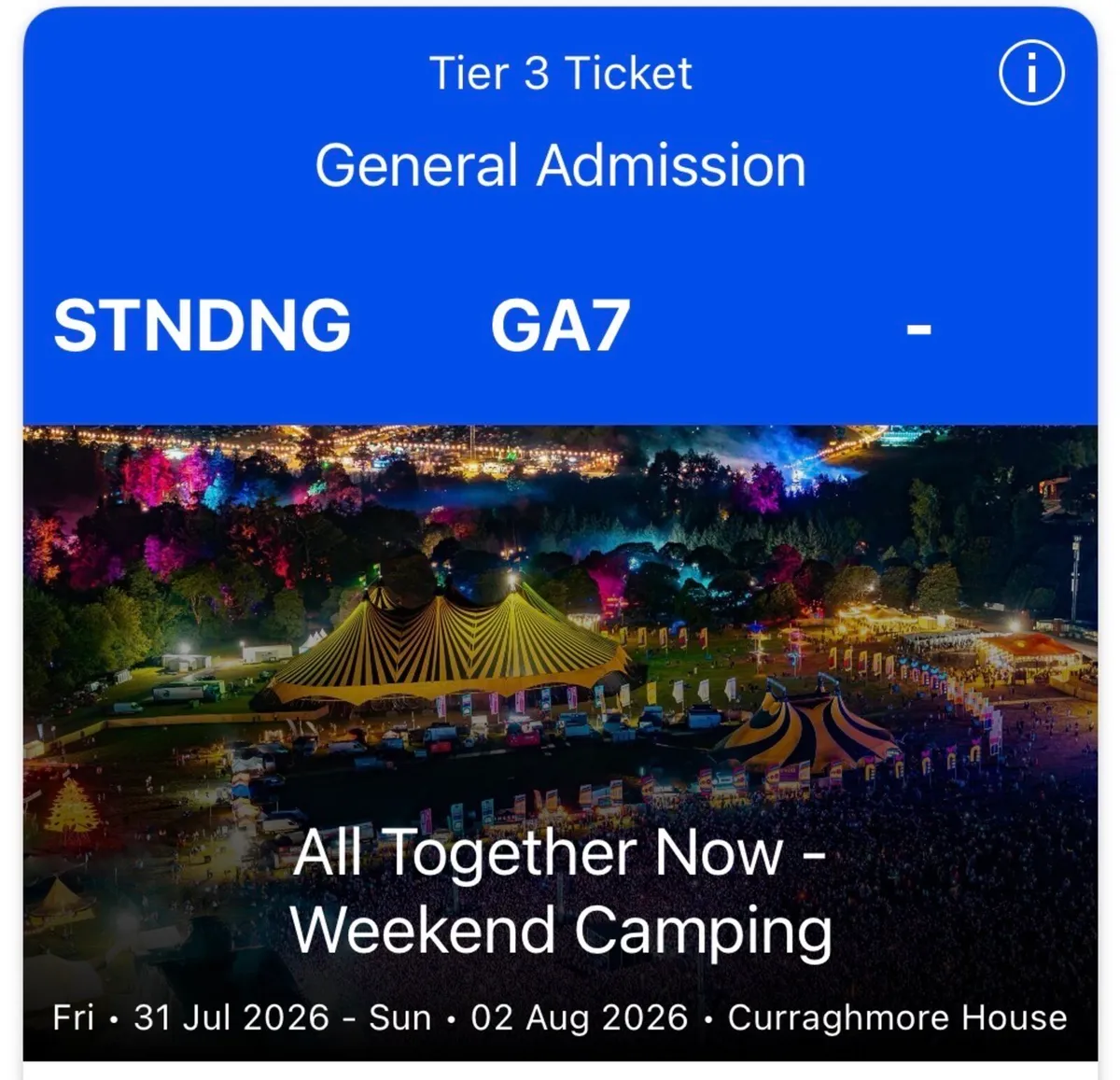 All Together Now Tickets - Image 3