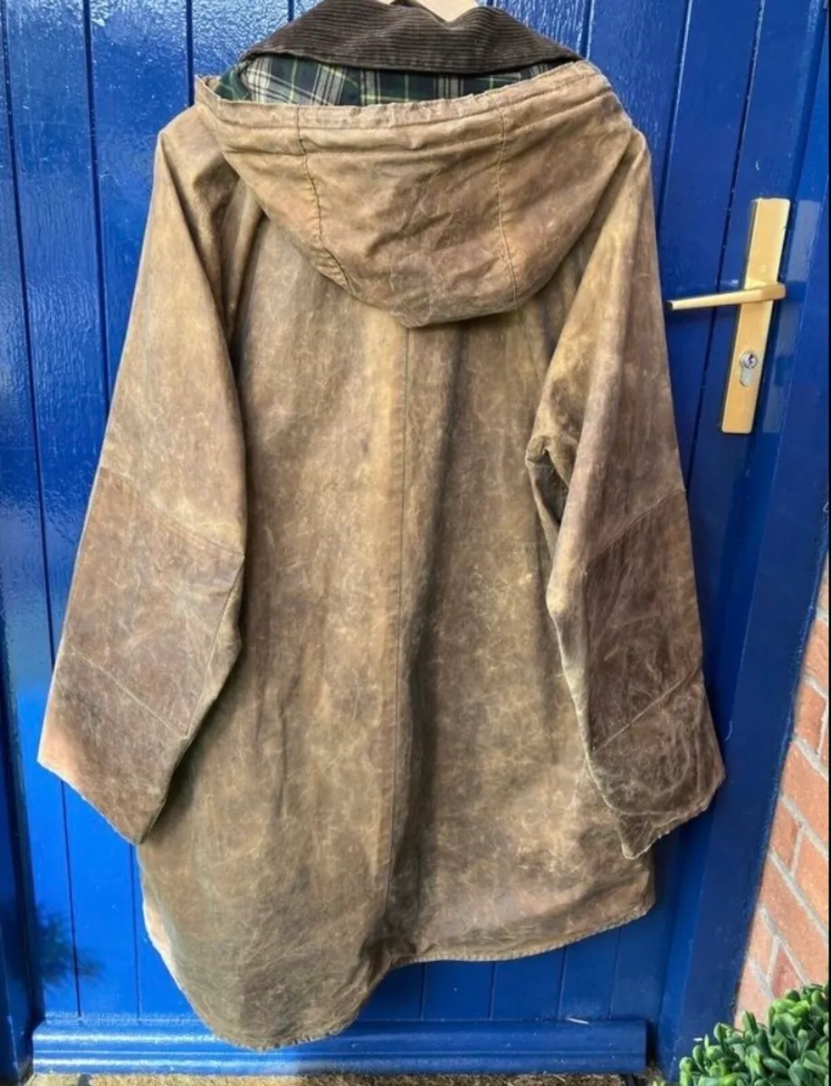 Barbour Longshoreman vintage waxed Jacket - Image 4