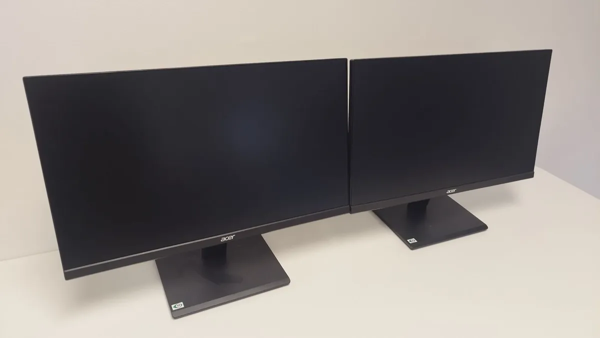 Acer 24" Monitors – Excellent Condition - Image 2