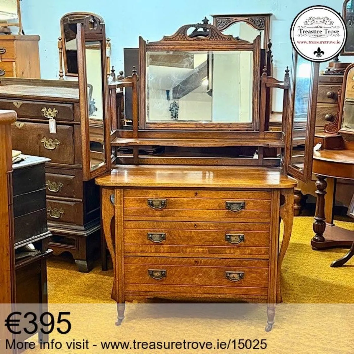 Vintage & Antique Dressing Tables / Vanity Unit - Image 4