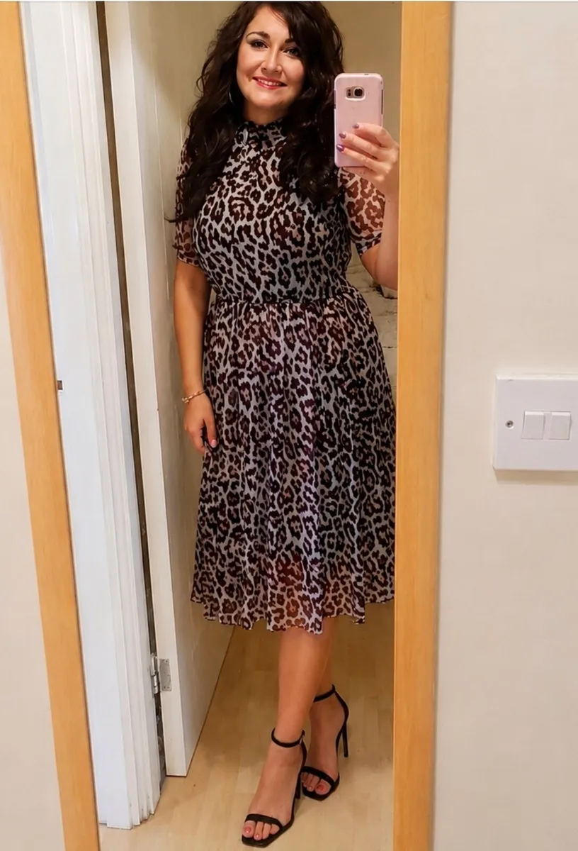 Leopard Print Dress