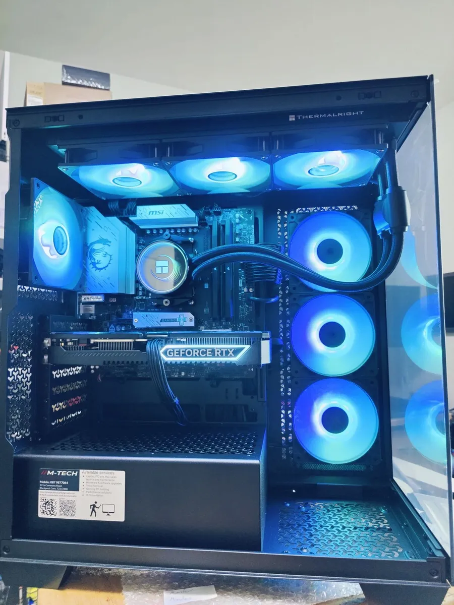 High Performance Custom Gaming PC Ryzen 7, RTX 407 - Image 1