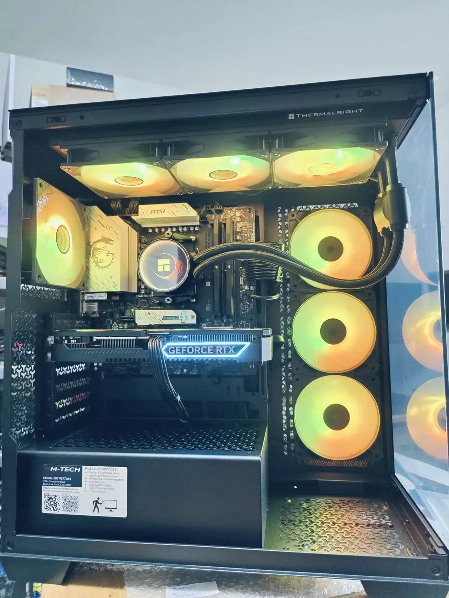 High Performance Custom Gaming PC Ryzen 7, RTX 407 - Image 2