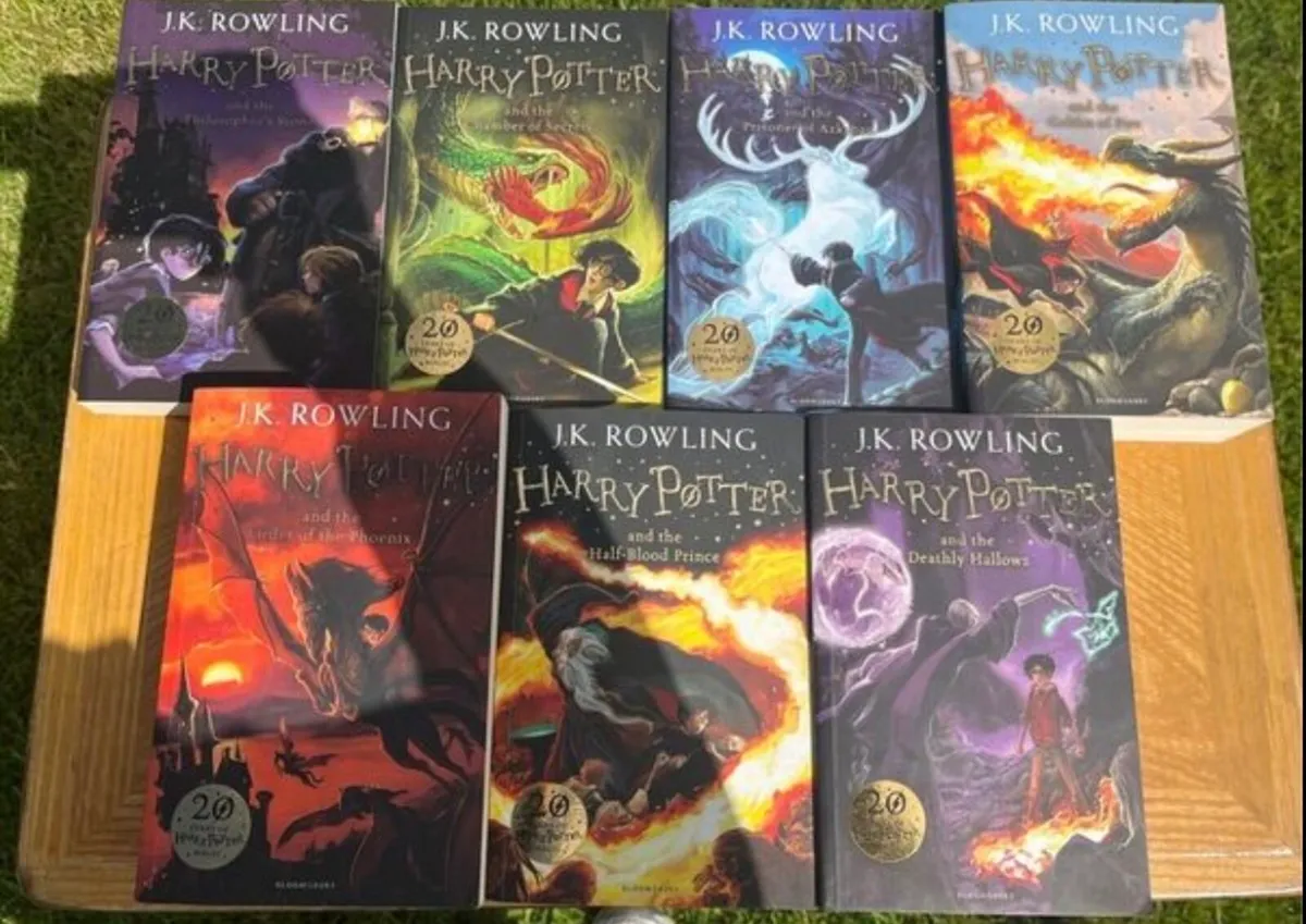 Harry Potter Books and Boxed DVD set - Image 1