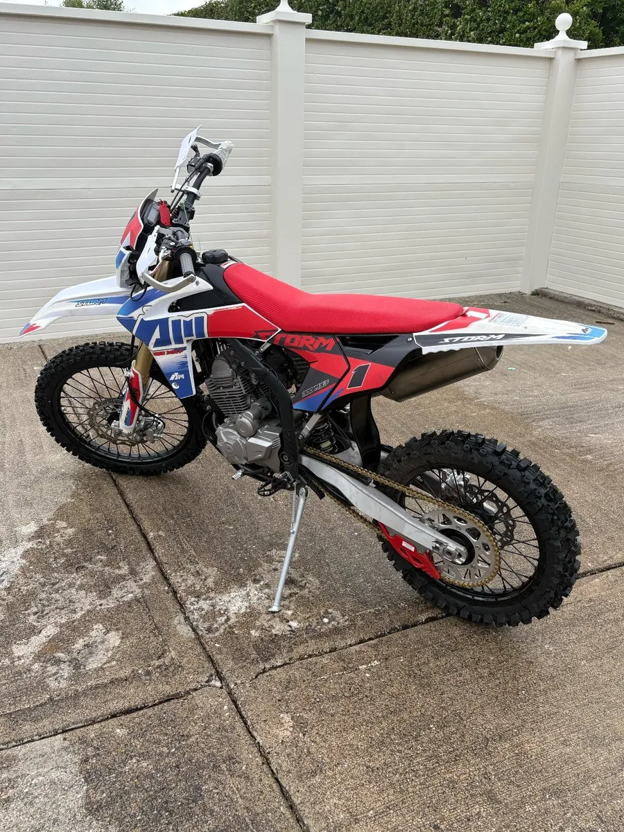 Apollo Storm 300cc Motorcross Bike, 21" Front, 18" - Image 1