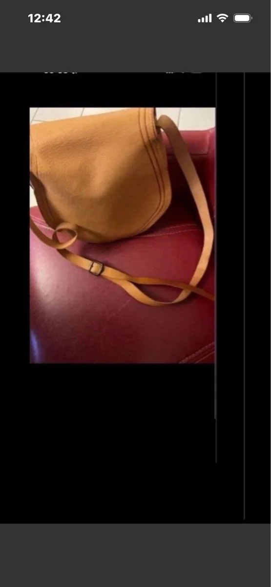 Leather Shoulder Bag - Image 3