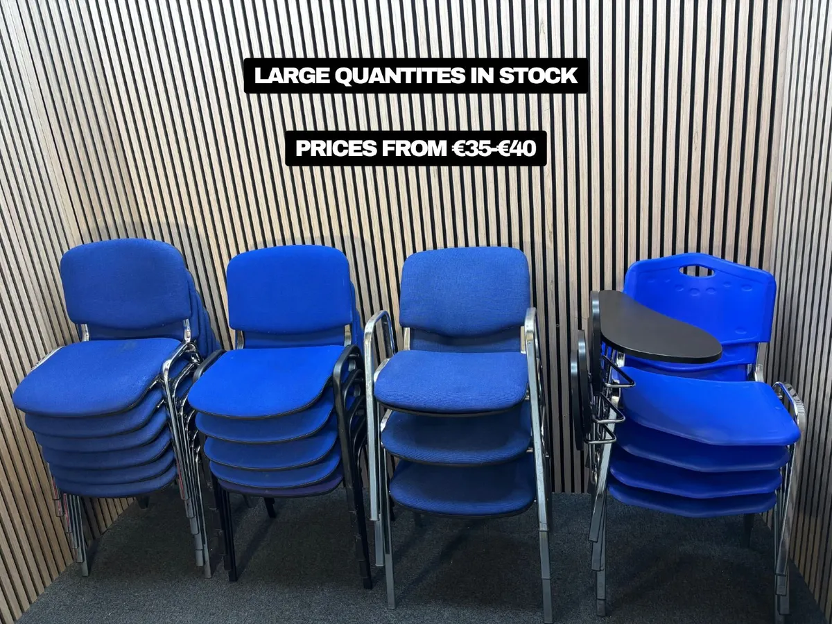 QUALITY STACKING CHAIRS @ CJM FURNITURE - Image 1