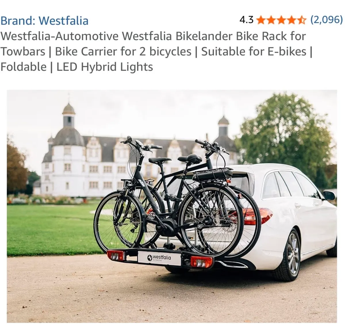 Westfalia Bike Carrier - Image 3