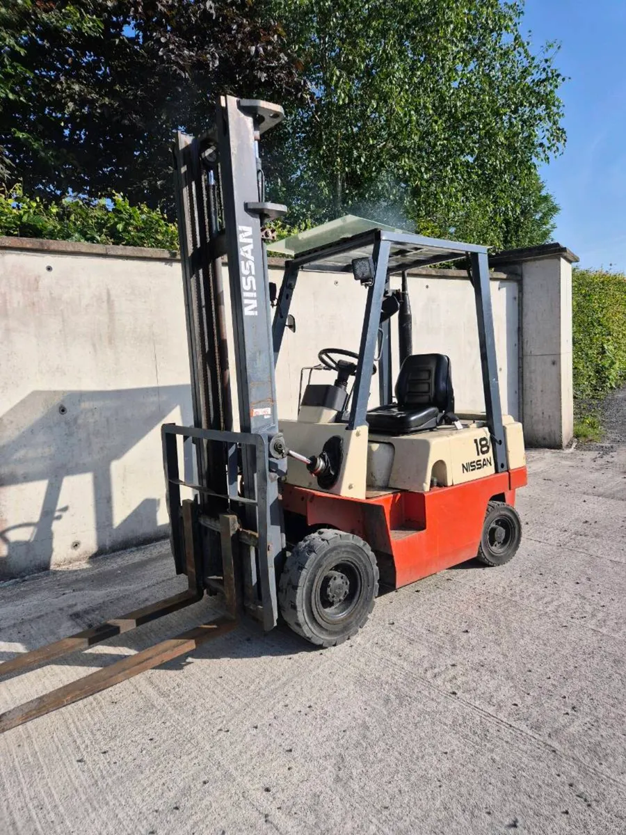 Nissan 1.8 tonne diesel forklift - Image 2