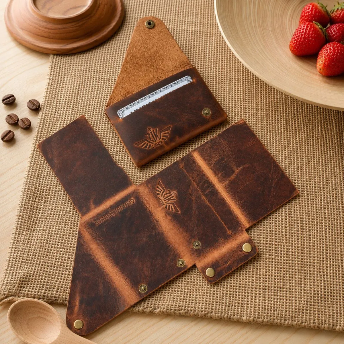leather wallet - Image 1