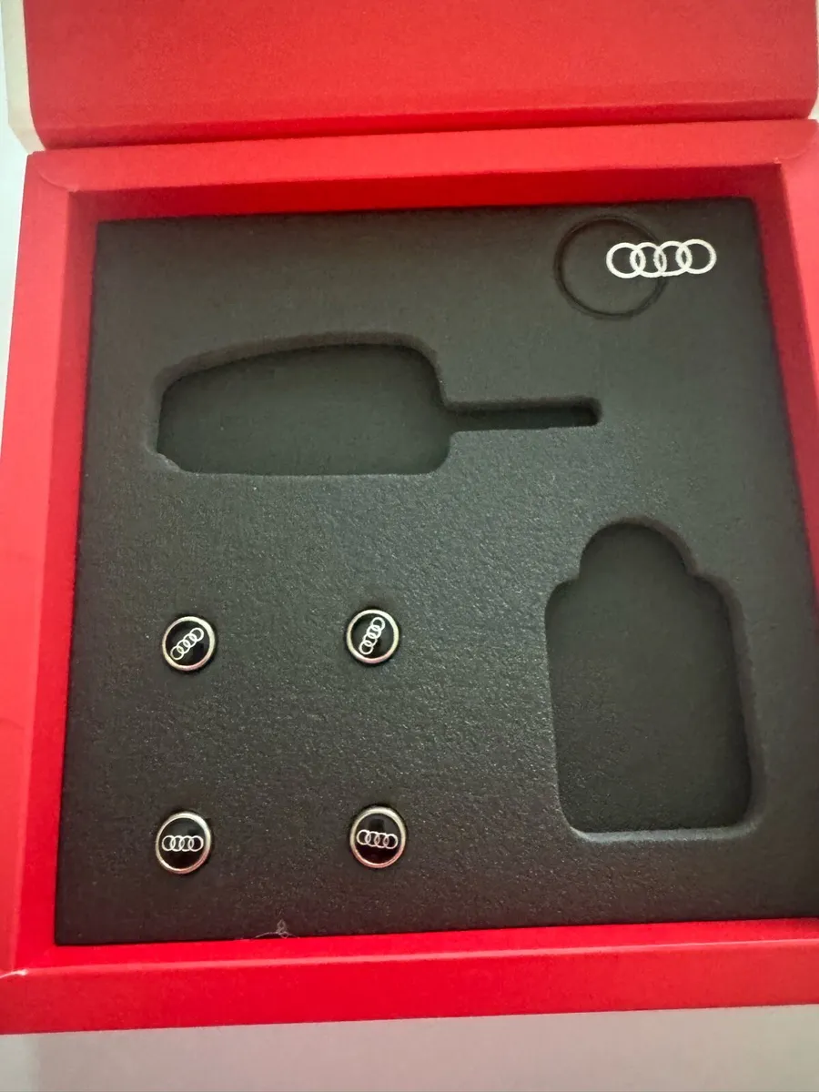 Audi Genuine Valve Stem Caps - Image 1