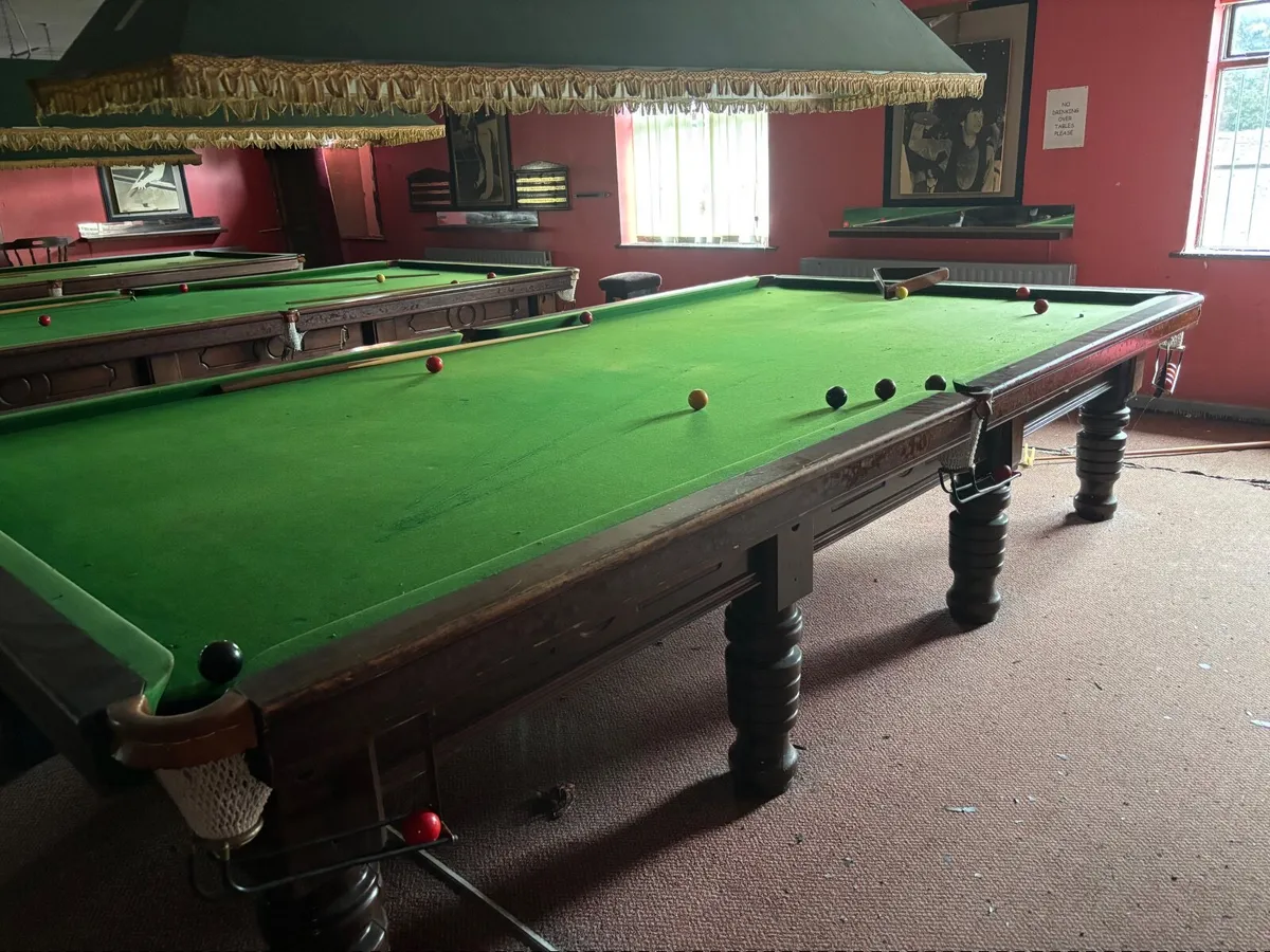 Snooker Tables - Full size - Image 4