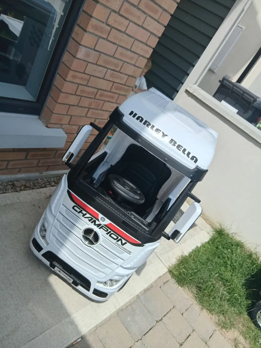 Kids Electric drive on lorry and trailer - Image 3