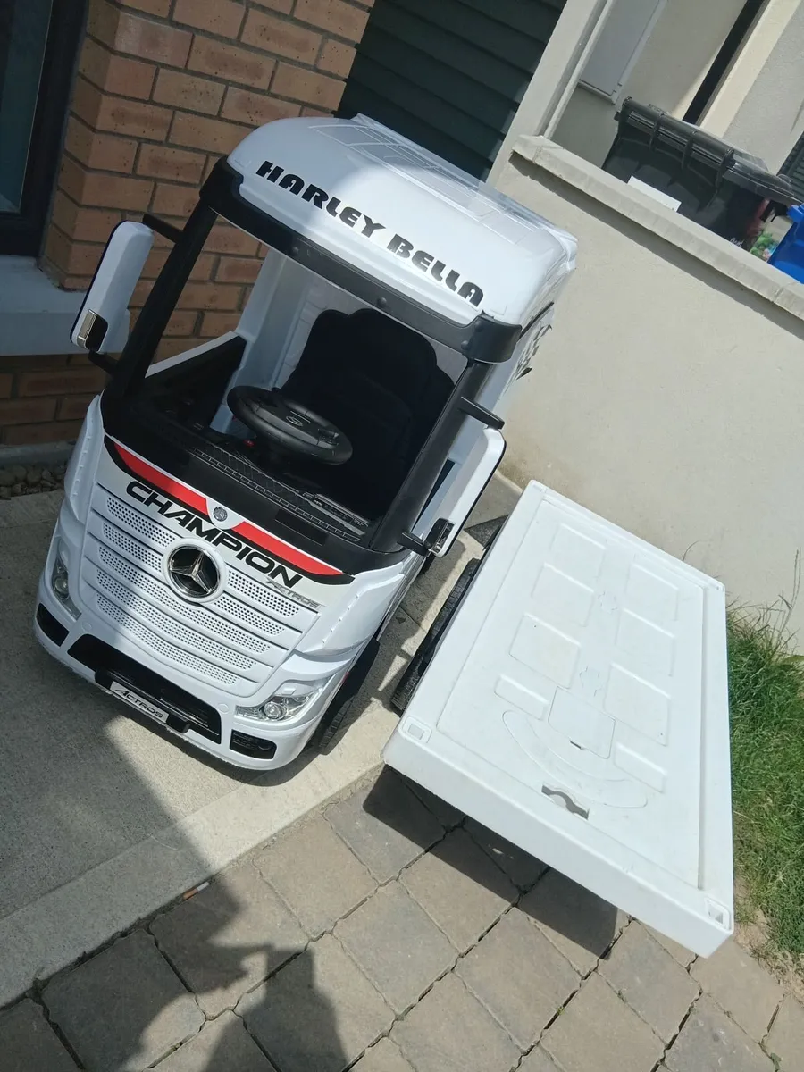Kids Electric drive on lorry and trailer - Image 4