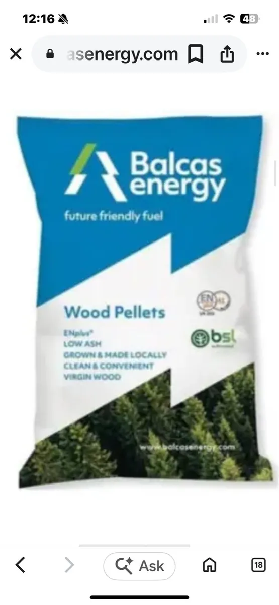 Wood pellets - Image 2