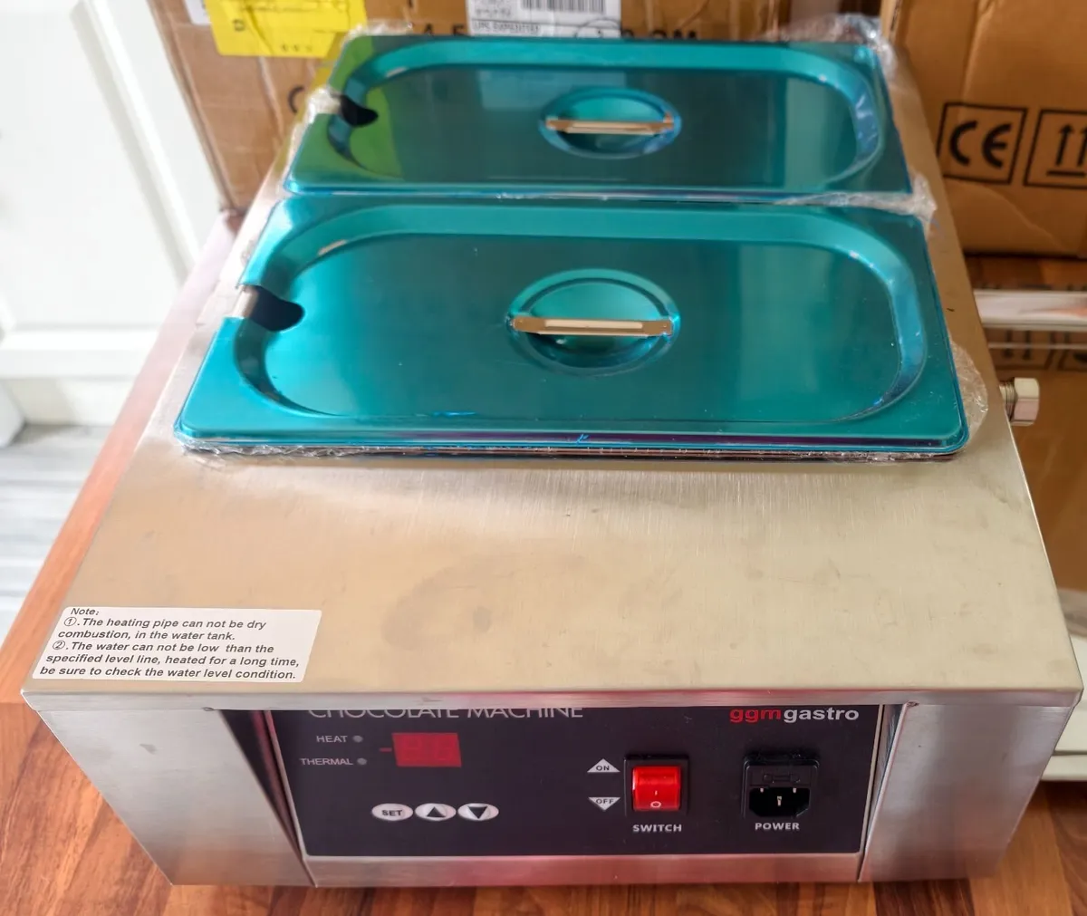 Brand New Commercial Bain-Marie Chocolate Melter - Image 1