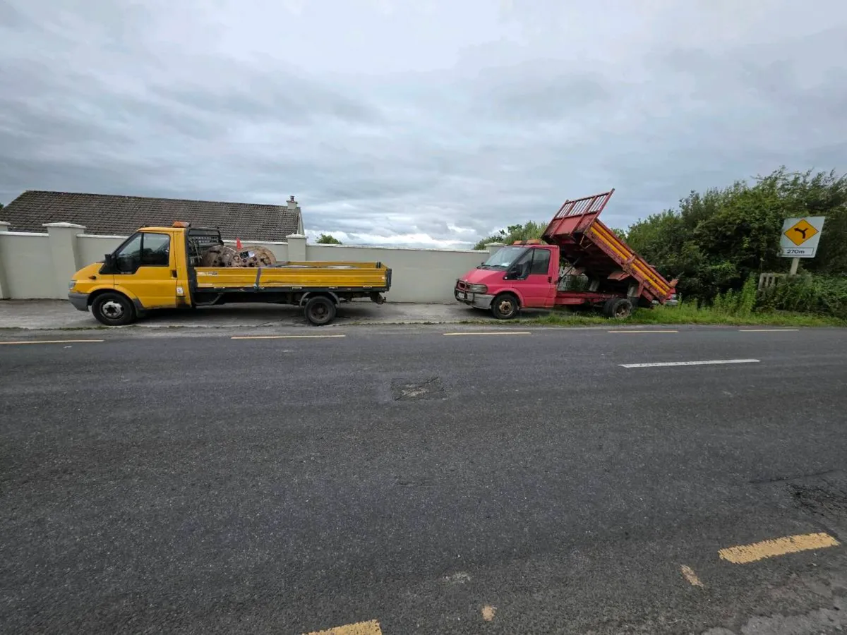 Ford transit pickup truck tipping body - Image 2