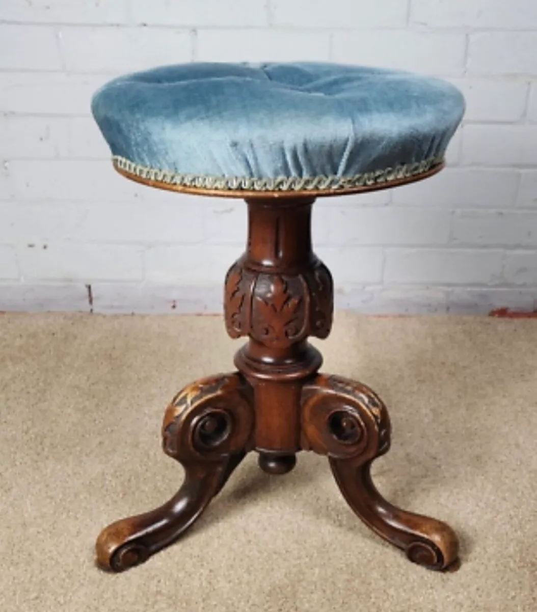 Victorian swivel stool