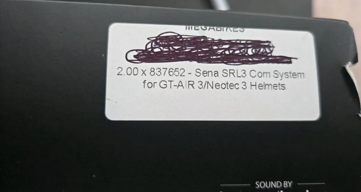 2x Sena SRL3 Com System for GT-AIR 3/Neotec 3 Helm - Image 4